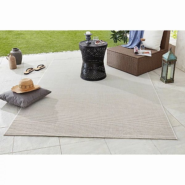 home24 Bougari In-/Outdoor-Teppich Match Granit Rechteckig 200x290 cm (BxT) günstig online kaufen