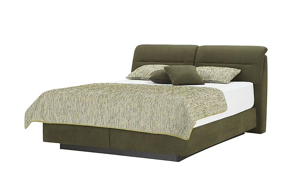 vanDoorn Boxspringbett  Legato ¦ grün ¦ Maße (cm): B: 198 H: 112 Betten > B günstig online kaufen