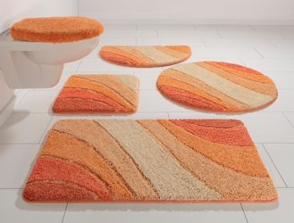 my home Badematte "Josie, Badvorleger, Badezimmer Teppich" Höhe 20 mm rutsc günstig online kaufen