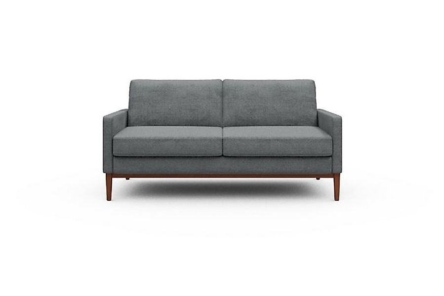 moebelfaktor Sofa Bodo 2,5-Sitzer, Retro-Design, elegante Linien, stabile H günstig online kaufen