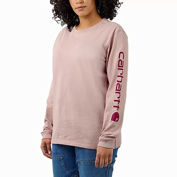 Carhartt Longsleeve Damen Sweatshirt mit Logo Schwerer Jersey günstig online kaufen