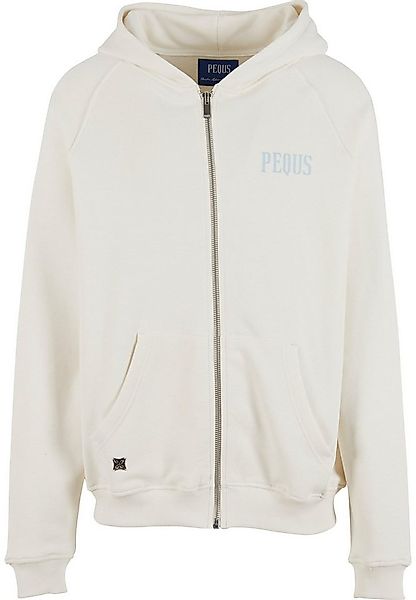 PEQUS Sweatjacke PEQUS PEQUS Back Logo Zip-Hoodie günstig online kaufen