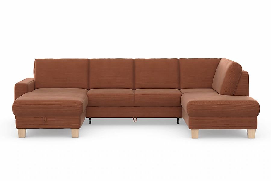 Home affaire Wohnlandschaft »Summer U-Form« mit oder ohne Bettfunktion und günstig online kaufen