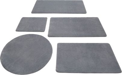 Wecon home Basics Badematte "Joris" Höhe 20 mm rutschhemmend beschichtet st günstig online kaufen