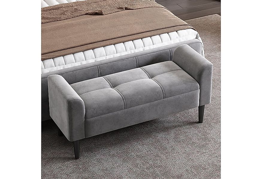 BlingBin Polsterbank Polsterbänke mit Armlehne, Bettbank Sitzbank Betthocke günstig online kaufen