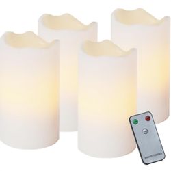 MARELIDA LED-Kerze LED Kerzenset Adventskerzen Echtwachs günstig online kaufen