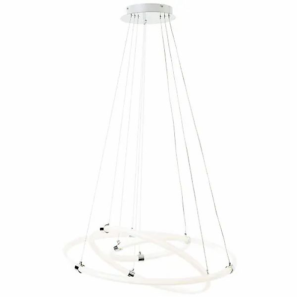 Brilliant LED Pendelleuchte »Poolen« warmweiß - kaltweiß 8000 lm, Ø 79 cm, günstig online kaufen