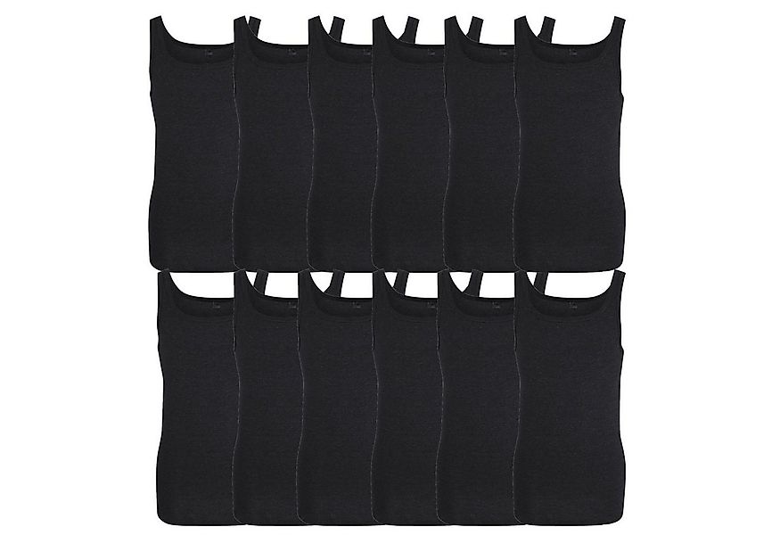 GÖTZBURG Unterhemd 12er Pack Herren Unterhemden (12-St., 12er Pack) Feinrip günstig online kaufen