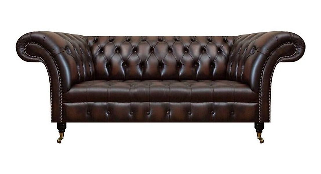 Xlmoebel Sofa Neues Chesterfield-Sofa für drei Personen, Polstermöbel, 1 Te günstig online kaufen