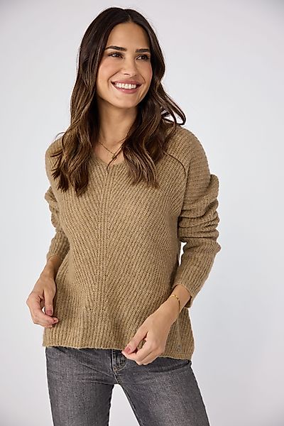 Lieblingsstück V-Ausschnitt-Pullover AlienaEP mit Alpaka- und günstig online kaufen