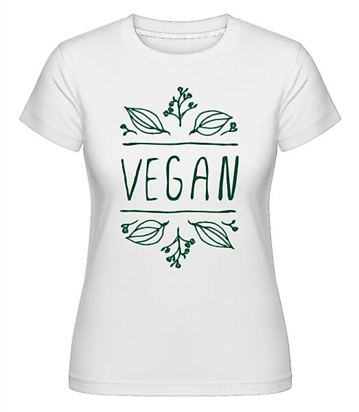 Vegan Zeichen · Shirtinator Frauen T-Shirt günstig online kaufen