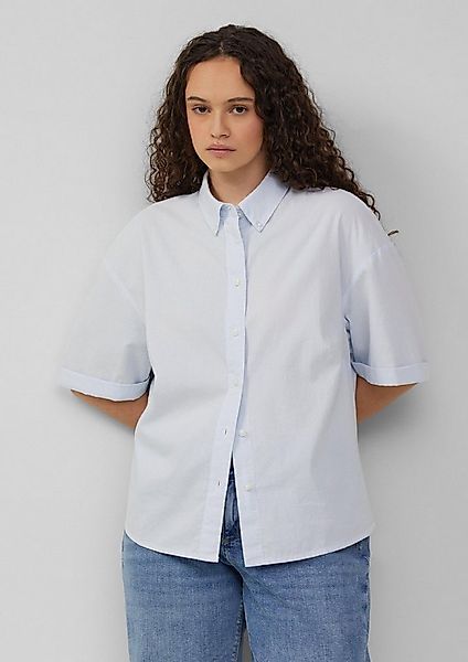 QS Kurzarmbluse Bluse Bluse günstig online kaufen