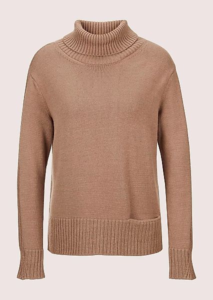 MADELEINE Longpullover "Pullover Rollkragen-Pullover mit Tasche" günstig online kaufen