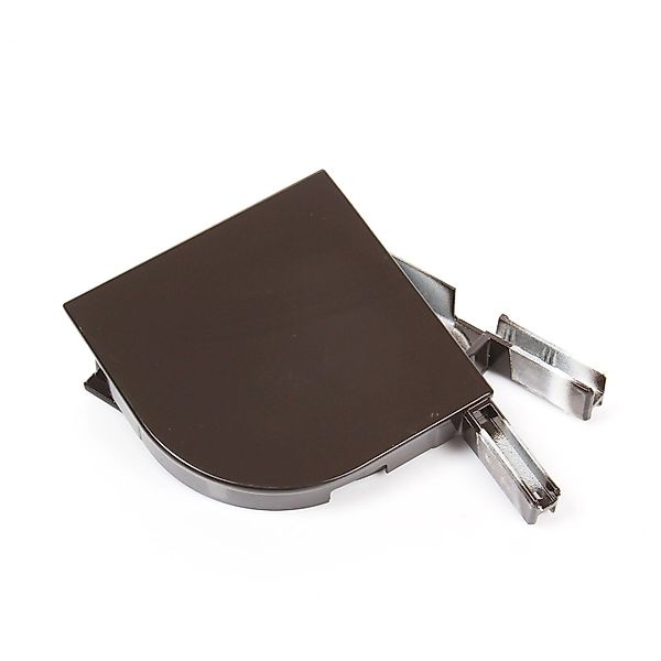 Avosdim Alu Blendkappen Viertelrund 180mm Braun Ral 8019 günstig online kaufen