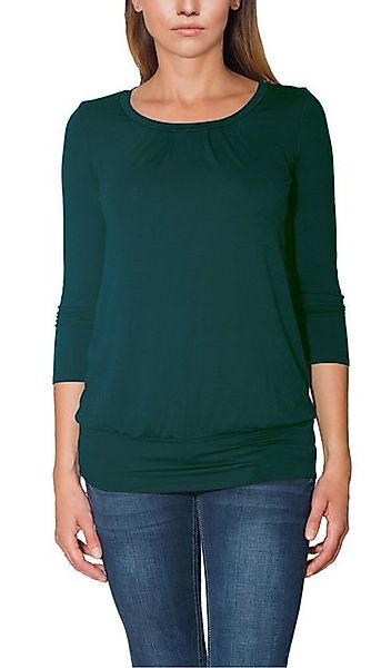 Alkato Longshirt Alkato Damen Viskose Shirt günstig online kaufen