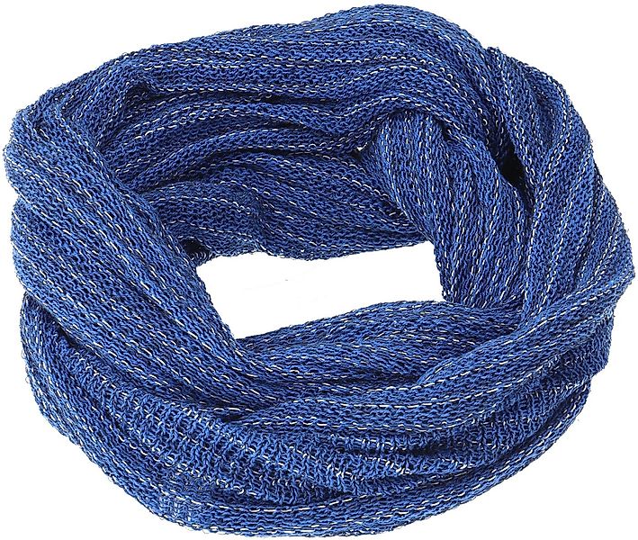 Guru-Shop Halstuch Weicher Loop Schal, Magic Loopschal - blau günstig online kaufen