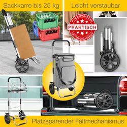ELONEO Einkaufstrolley praktisch faltbar und extrem günstig online kaufen
