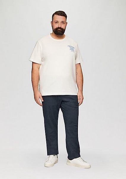 s.Oliver Stoffhose Regular: Chino mit Webstruktur günstig online kaufen