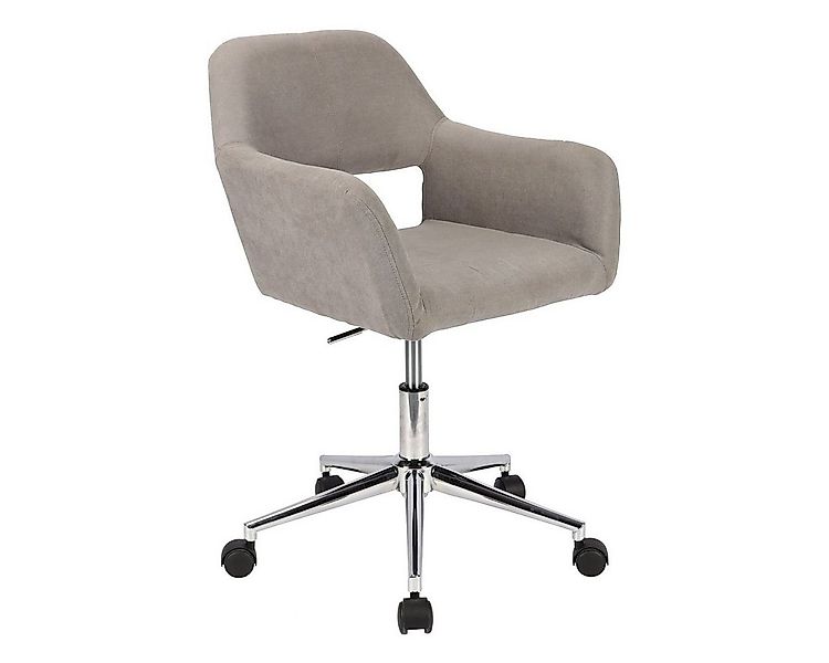 SVITA Drehstuhl Schreibtischstuhl JILL (1 St), Höhenverstellbar, Verchromte günstig online kaufen
