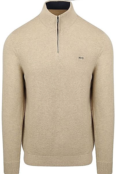 McGregor Half Zip Pullover Merinowolle Structure Sand - Größe M günstig online kaufen