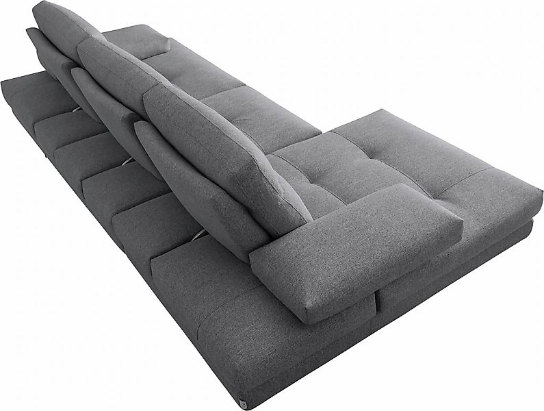 CALIA ITALIA Ecksofa "Toby Wing, B/T: 288/153 cm, Designsofa mit hohem Sitz günstig online kaufen