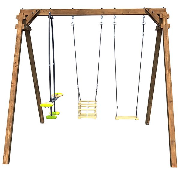 Soulet Holzschaukel Pierre 240 cm x 207 cm x 224 cm günstig online kaufen