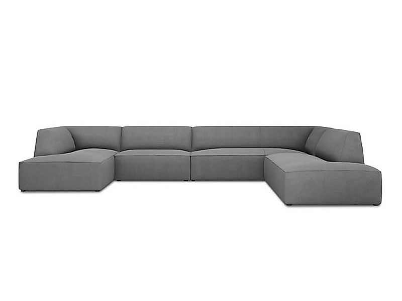 Micadoni Ecksofa Ruby, Panorama 7-Sitzer günstig online kaufen