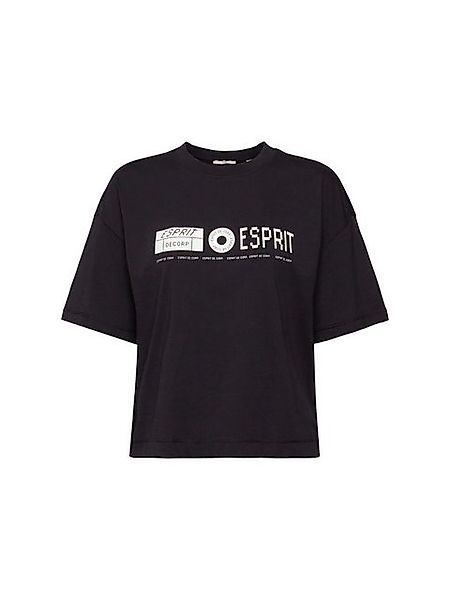 edc by Esprit T-Shirt T-Shirt mit Print auf Vorder- und Rückenteil (1-tlg) günstig online kaufen