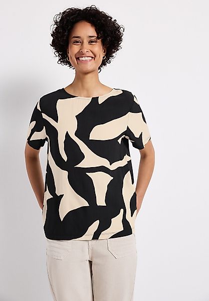 STREET ONE Print-Shirt mit Bänder-Detail am günstig online kaufen