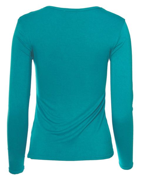 Muse Rundhalsshirt Basic Rundhals Langarmshirt Skinny günstig online kaufen
