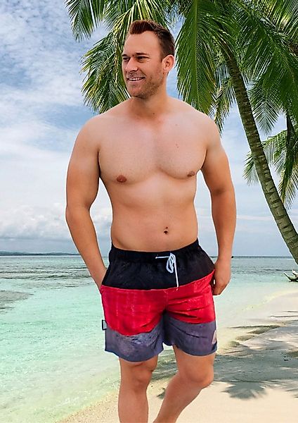 GUGGEN Mountain Badehose Badehose Herren Beachshort Schnelltrocknende Board günstig online kaufen