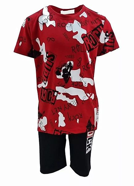 Fashion Boy T-Shirt & Shorts Sommerset T-Shirt + Shorts JS611e (Set) günstig online kaufen