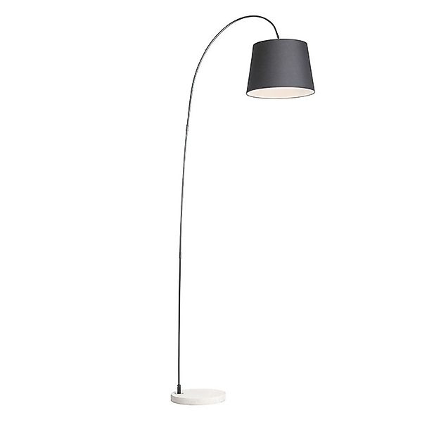 Qazqa Stehlampe Bend, ohne Leuchtmittel, E27, günstig online kaufen