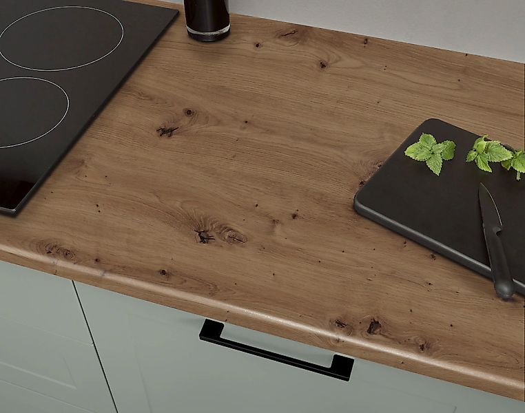 BASIC by Balculina Küchenzeile "Marsi", Breite 320 cm, höhenverstellbare Fü günstig online kaufen