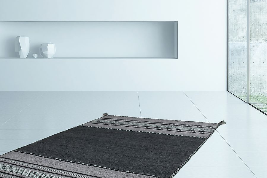 Kayoom Teppich »Alhambra 335«, rechteckig, 5 mm Höhe, Maschinell gewebter F günstig online kaufen