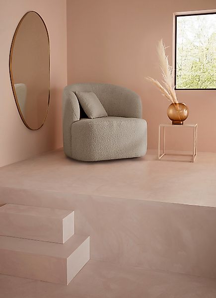 LeGer Home by Lena Gercke Drehsessel »Dilara Sessel«, gerundete Rückenlehne günstig online kaufen