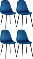 CLP Esszimmerstuhl Napier (4er Set), Metall, günstig online kaufen