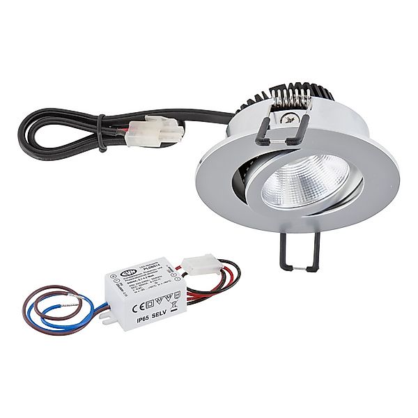 EVN Lichttechnik P-LED Deckeneinbauleuchte 230V 3000K 300lm PC20N31502 günstig online kaufen