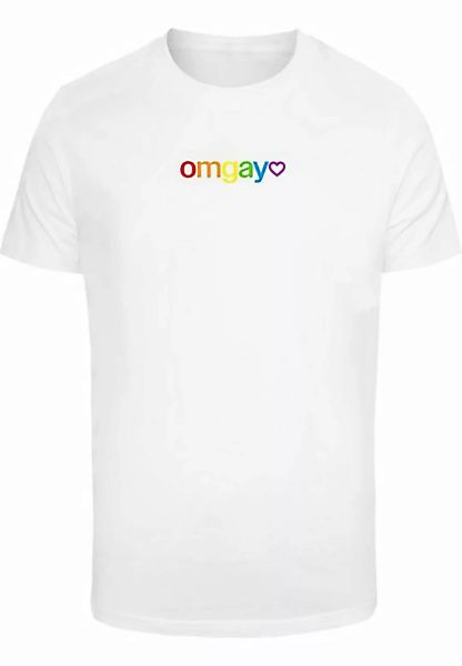 MisterTee T-Shirt MisterTee OMGay Rainbow Pride Tee (1-tlg) günstig online kaufen