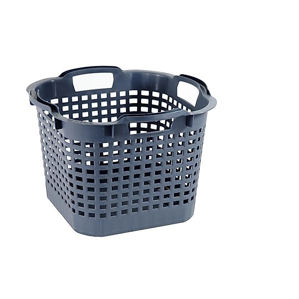 GreenLife Tragekorb 3 Stück Drehstapelbar in Grau Traglast 25 Kg günstig online kaufen