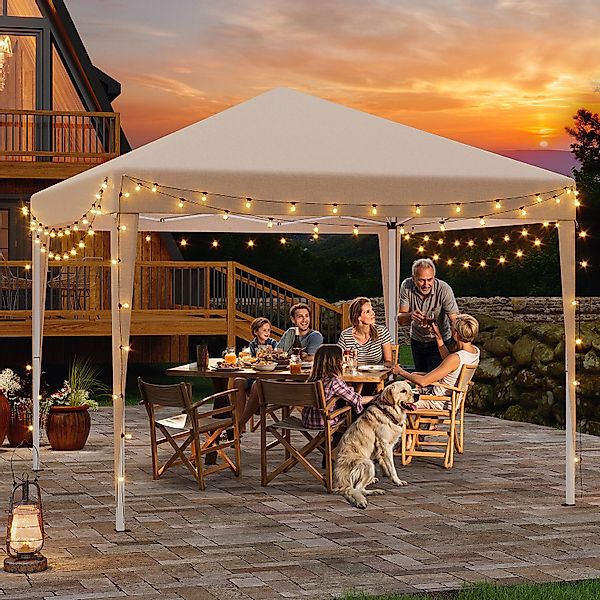 HOMALL Faltpavillon Faltbares Gartenzelt Gazebo 2*2/3*3 günstig online kaufen
