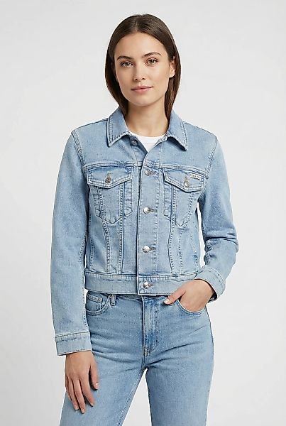Calvin Klein Jeans Jeansjacke "CLASSIC TRUCKER COASTAL LIGHT" ohne Kapuze R günstig online kaufen