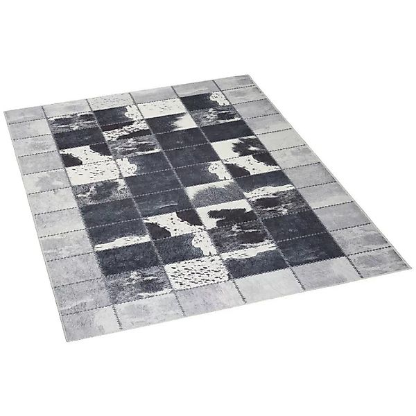 Teppich Sunshine schwarz B/L: ca. 80x150 cm günstig online kaufen