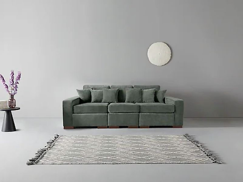 Home affaire 3-Sitzer »Skara«, Lounge-Sofa mit Federkernpolsterung, in viel günstig online kaufen