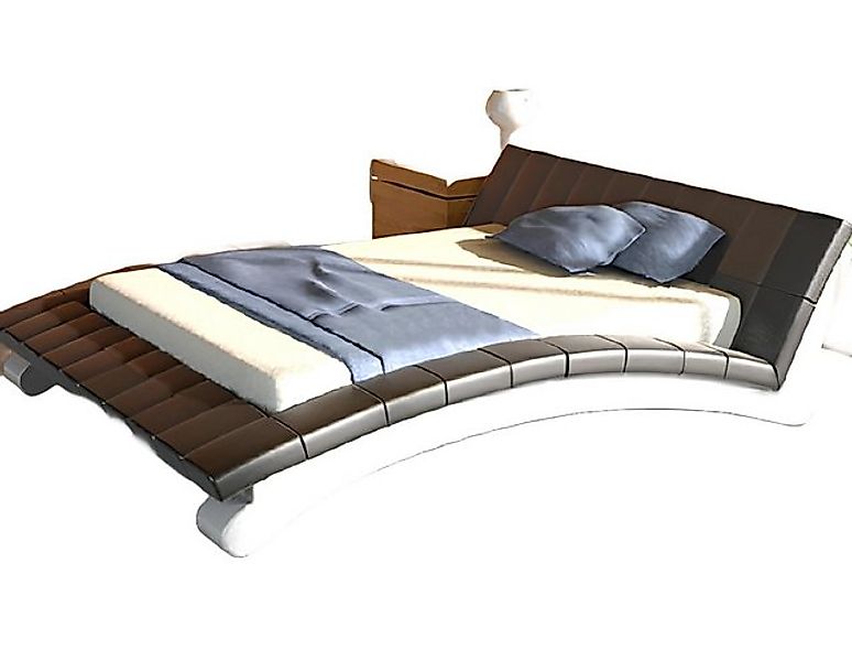 JVmoebel Bett Wasserbett Komplett Lederbett Polsterbett mit Matratze Neu IR günstig online kaufen