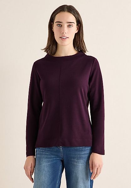 CECIL Langarmshirt in Unifarbe günstig online kaufen