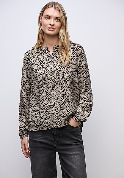 STREET ONE Langarmbluse mit Leomuster günstig online kaufen