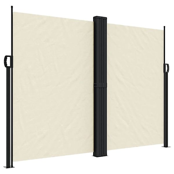 furnicato Seitenmarkise Ausziehbar Creme 180x600 cm günstig online kaufen