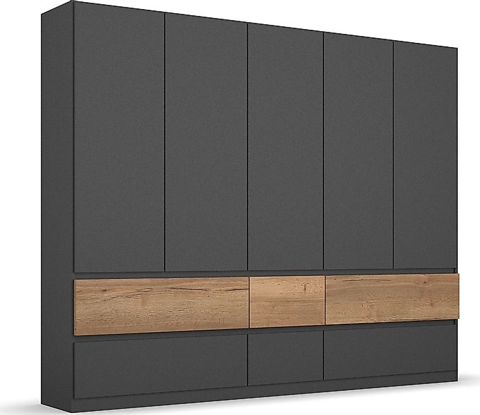 rauch Drehtürenschrank "Winnipeg", grifflose Front, Schubkästen m. Griffmul günstig online kaufen