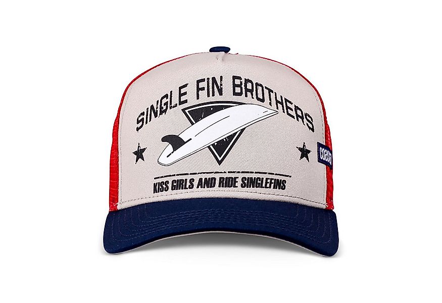Coastal Trucker Cap COASTAL HFT Single Fin Brothers White (Basecap, Meshcap günstig online kaufen